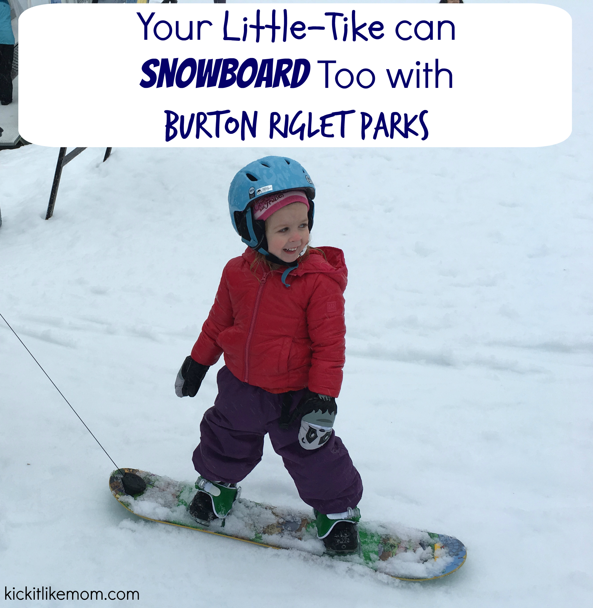 Your Little-Tike Can Snowboard Too with Burton Riglet Parks